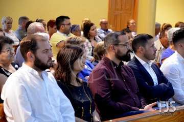 Procesión de Santa Agueda y la Virgen de Lourdes en Telde (Foto Francisco Javier Santana)